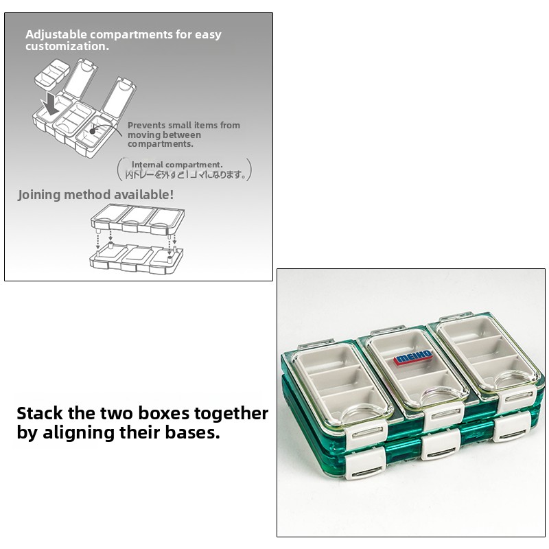 Meiho Fishing Box Small Access - Fishing Hook Box review and price